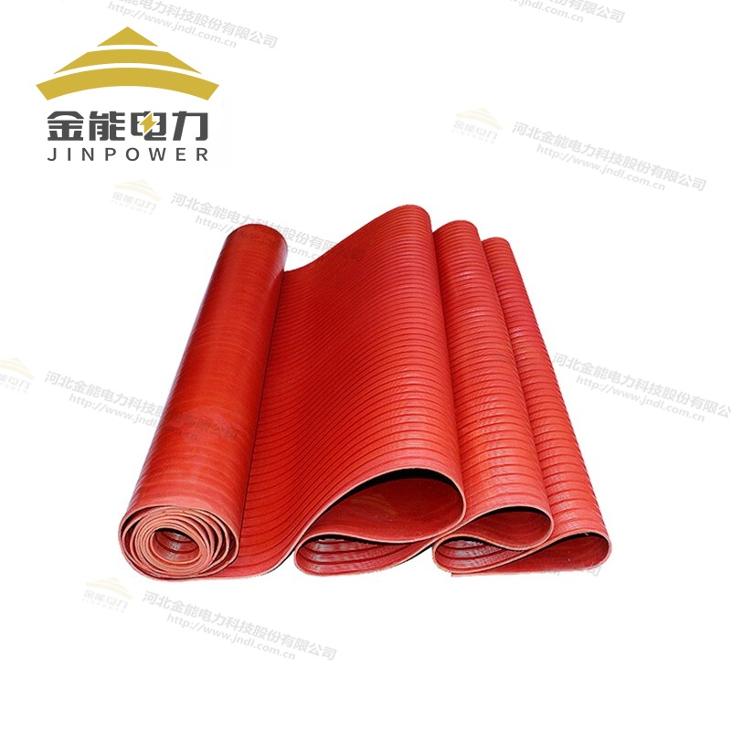 3mm5kV紅黑綠三色常規防滑絕緣橡膠板